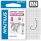 Крючок офсетный Nautilus Offset Big Eye Series Worm 1006 № 4 (уп. 10шт) 18254 - фото 34427