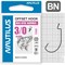 Крючок офсетный Nautilus Offset Big Eye Series Worm 1006 № 3/0 (уп. 7шт) 18259 - фото 34432