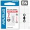 Вертлюг Nautilus Rolling Swivel 0101 size # 7 тест 22кг уп (10 шт) 11544 - фото 34451