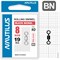 Вертлюг Nautilus Rolling Swivel 0101 size # 8 тест 19кг уп (10 шт) 11545