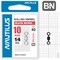 Вертлюг Nautilus Rolling Swivel 0101 size # 10 тест 14кг уп (10 шт) 11546