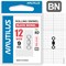 Вертлюг Nautilus Rolling Swivel 0101 size #12 тест 9кг уп (10 шт) 15716
