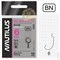 Крючок офсетный Nautilus Offset Big Eye Series Worm 1006 № 6 (уп. 10шт) 18253