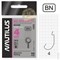 Крючок офсетный Nautilus Offset Big Eye Series Worm 1006 № 4 (уп. 10шт) 18254