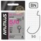 Крючок офсетный Nautilus Offset Big Eye Series Worm 1006 № 5/0 (уп. 5шт) 20538