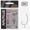 Крючок офсетный Nautilus Offset Big Eye Series Worm 1006 № 1 (уп. 10шт) 18256