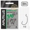 Крючок офсетный Nautilus Offset Power series Wide Gape Plus 1007 №1/0 уп (8 шт) 22197