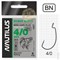 Крючок офсетный Nautilus Offset Power series Wide Gape Plus 1007 №4/0 уп (5 шт) 25478