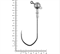Джиг некрашенный Stinger Eye jig 20 гр, кр-к VD-074 №6/0 30924 - фото 40038