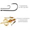 Одинарный крючок CF Micro jig hook №8  уп. 10шт 31924