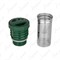 Термос (HS.TM-058-G) 1200ML с ситечком зеленый (2 крышки-кружки) TONAR 34583