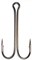 Крючок ДВОЙНОЙ с длинным цевьем, №2/0, покрытие BN (уп. 6 шт.) 9544 - фото 4818